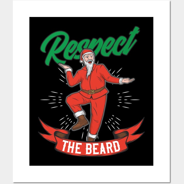 Respect The Beard Wall Art by Verboten